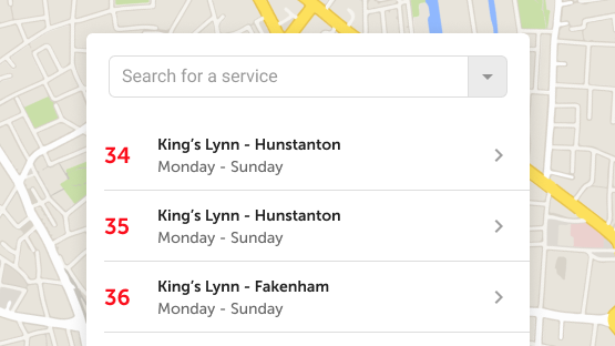 Bus tracker instructions
