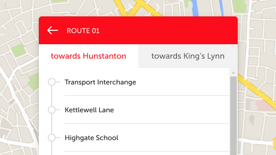 Bus tracker instructions