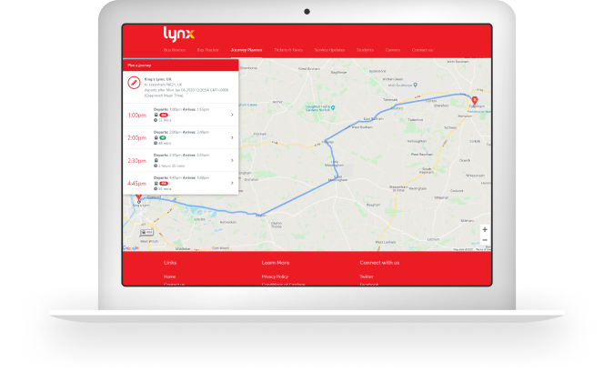 Bus tracker