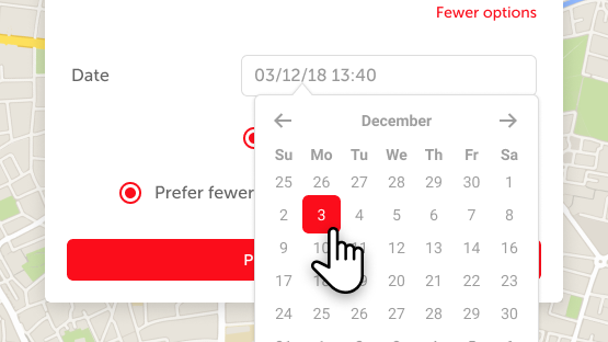 Journey Planner instructions